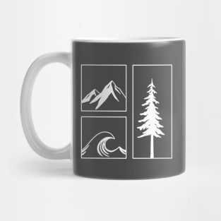 Collected Nature - White Version Mug